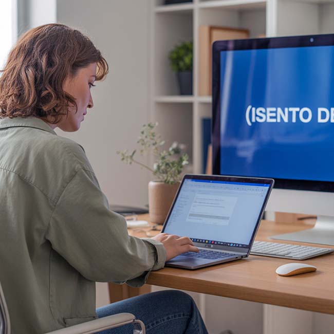 isenção de IVA formação